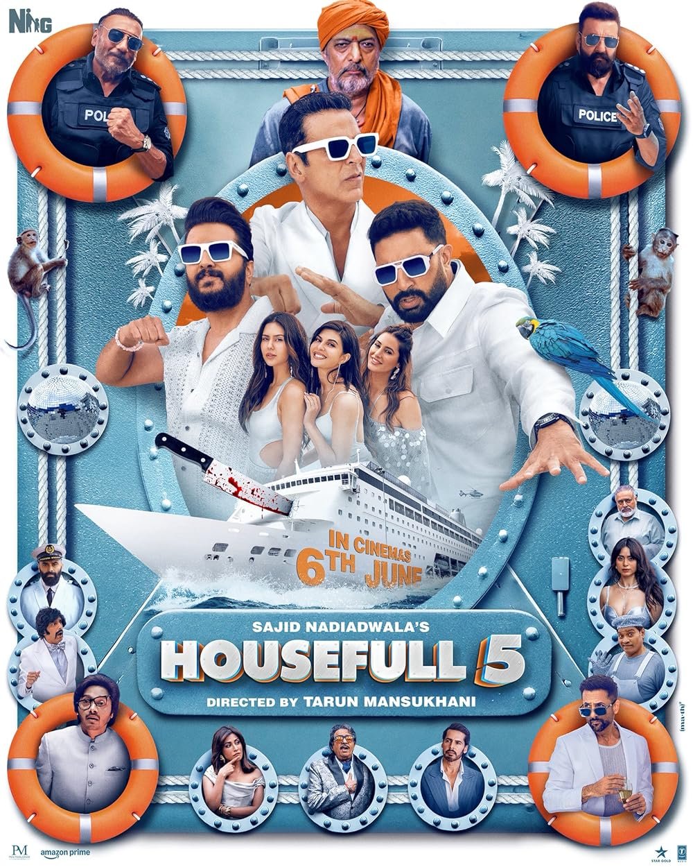 Housefull 5B 2025 Hindi HDTC 720p - 480p - 1080p June 08, 2025 In this murder mystery comedy, several imposters claiming to be the son of a recently deceased billionaire compete for his fortune aboard a luxury cruise ship. Download Housefull 5B 2025 Hindi HDTC 720p - 480p - 1080p English 480p, 720p & 1080p ~ Vegamovies.mk facebook sharing button Sharetwitter sharing button Tweetwhatsapp sharing button Sharesharethis sharing button Sharecopy sharing button Sharetelegram sharing button Share ✅ Download Housefull 5B 2025 Hindi HDTC 720p - 480p - 1080p! Housefull 5B (2025) HDTC 720p - 480p - 1080p Full Movie 1.3GB - 530MB - 3GB Qualities. This is a Bollywood MOVIES, Comedy, Drama, Mystery Movie and Available in Hindi in 1.3GB - 530MB - 3GB in MKV Format. This is one of the best movie based on Comedy, Crime, Mystery. This Movie Is Now Available. Download Now!